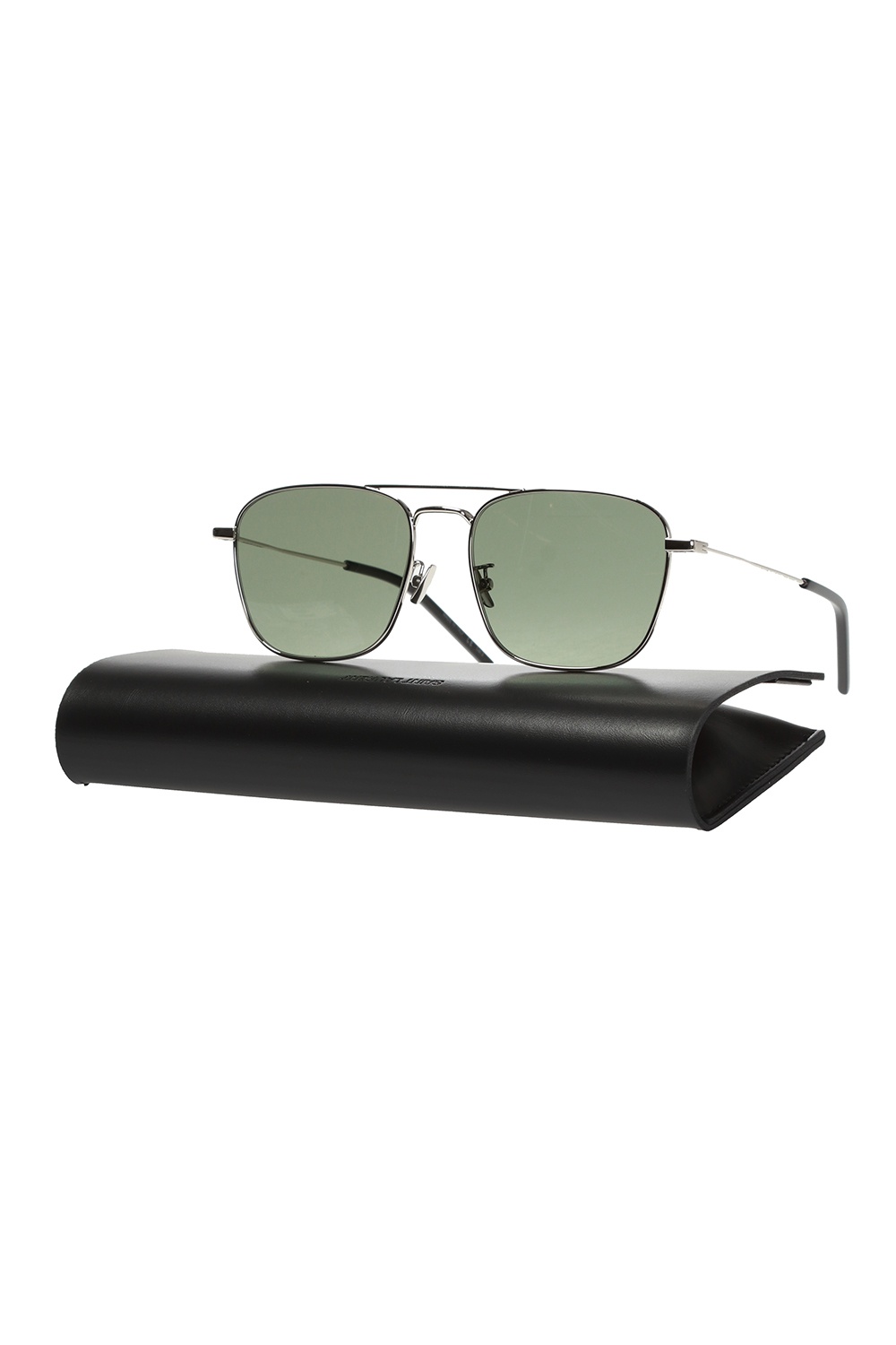IetpShops | square frame sunglasses Weiß | Saint Laurent 'SL309 